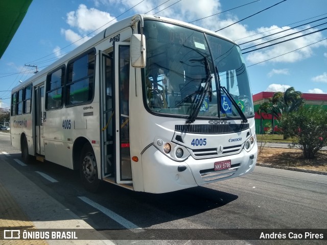 Empresa de Transportes Nossa Senhora da Conceição 4005 na cidade de Natal, Rio Grande do Norte, Brasil, por Andrés Cao Pires. Número da foto: #12837462.