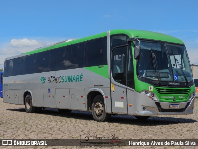 Rápido Sumaré 34002 na cidade de Sumaré, São Paulo, Brasil, por Henrique Alves de Paula Silva. Número da foto: #12837832.