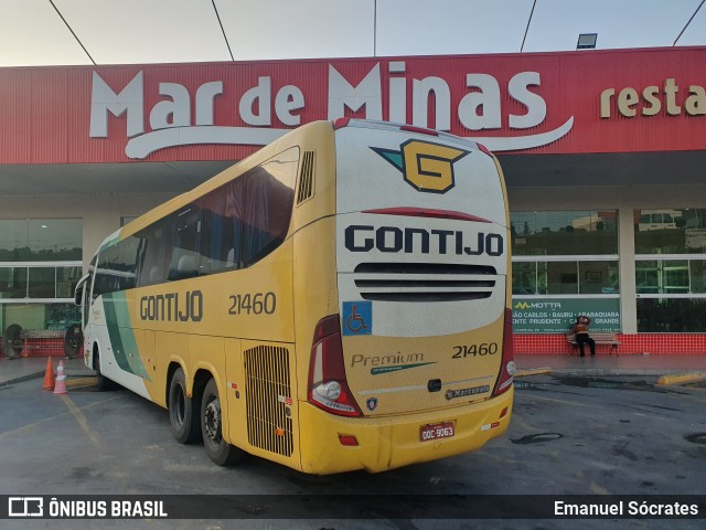 Empresa Gontijo de Transportes 21460 na cidade de Piumhi, Minas Gerais, Brasil, por Emanuel Sócrates. Número da foto: #12837273.
