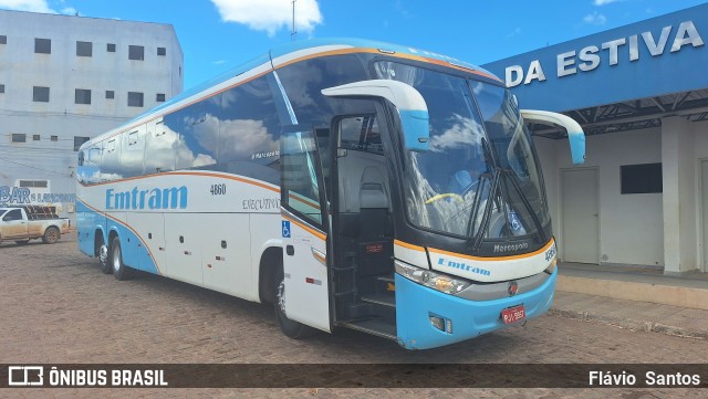 Emtram 4960 na cidade de Barra da Estiva, Bahia, Brasil, por Flávio  Santos. Número da foto: #12837556.
