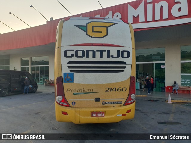 Empresa Gontijo de Transportes 21460 na cidade de Piumhi, Minas Gerais, Brasil, por Emanuel Sócrates. Número da foto: #12837279.