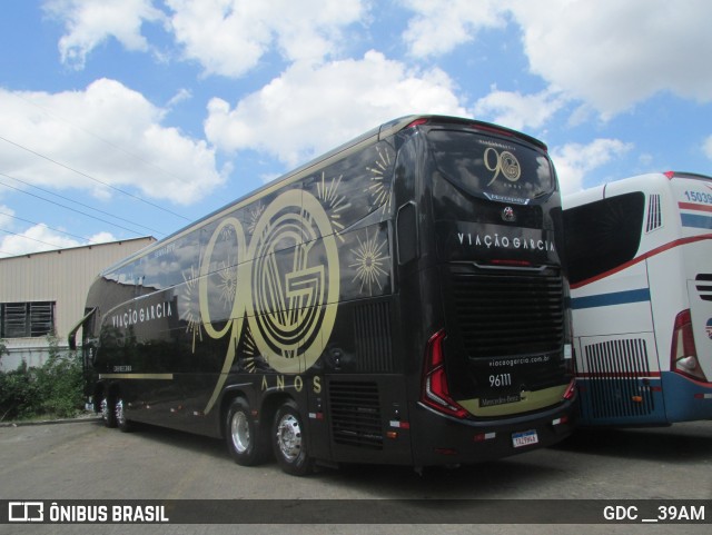 Viação Garcia 96111 na cidade de Curitiba, Paraná, Brasil, por GDC __39AM. Número da foto: #12838694.