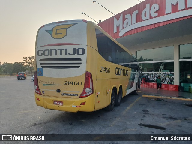 Empresa Gontijo de Transportes 21460 na cidade de Piumhi, Minas Gerais, Brasil, por Emanuel Sócrates. Número da foto: #12837282.