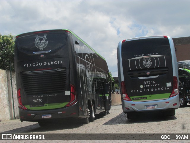 Viação Garcia 96120 na cidade de Curitiba, Paraná, Brasil, por GDC __39AM. Número da foto: #12838714.