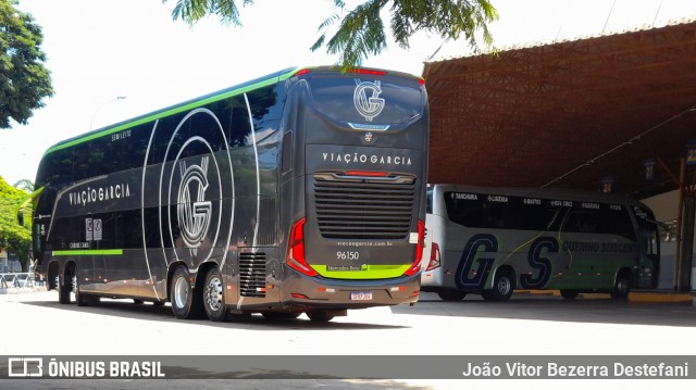 Viação Garcia 96150 na cidade de Maringá, Paraná, Brasil, por João Vitor Bezerra Destefani. Número da foto: #12837206.