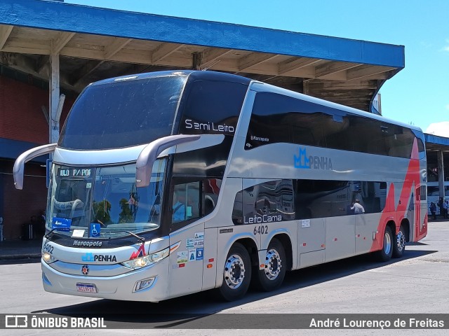 Empresa de Ônibus Nossa Senhora da Penha 6402 na cidade de Porto Alegre, Rio Grande do Sul, Brasil, por André Lourenço de Freitas. Número da foto: #12837748.