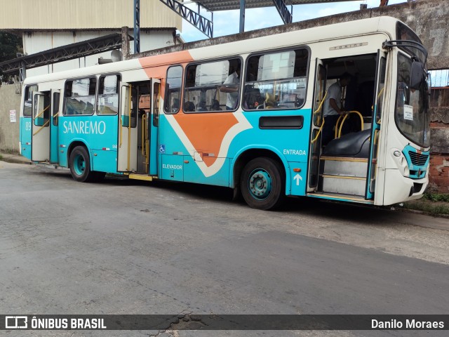 Viação Sanremo 896 na cidade de Vila Velha, Espírito Santo, Brasil, por Danilo Moraes. Número da foto: #12838457.