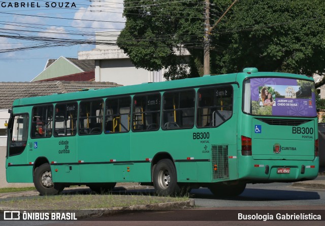Transporte Coletivo Glória BB300 na cidade de Curitiba, Paraná, Brasil, por Busologia Gabrielística. Número da foto: #12838061.