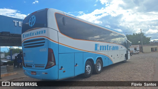 Emtram 4860 na cidade de Barra da Estiva, Bahia, Brasil, por Flávio  Santos. Número da foto: #12837555.