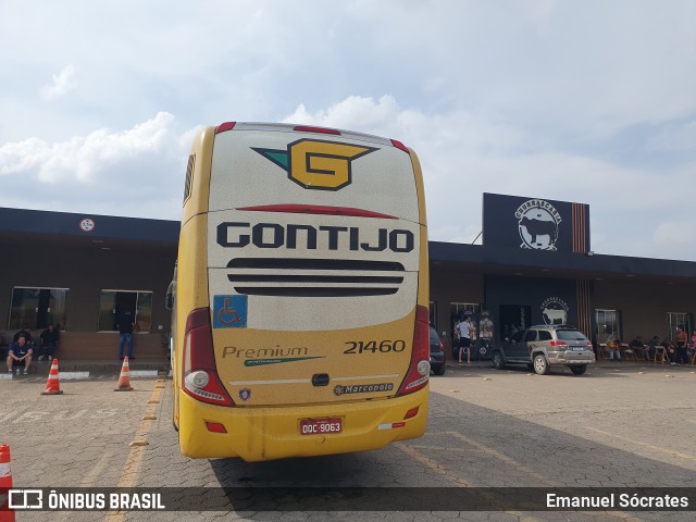 Empresa Gontijo de Transportes 21460 na cidade de Passos, Minas Gerais, Brasil, por Emanuel Sócrates. Número da foto: #12837272.