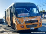 Buses Gran Puerto San Antonio BBKB77 na cidade de El Tabo, San Antonio, Valparaíso, Chile, por Benjamín Tomás Lazo Acuña. Número da foto: #:id.