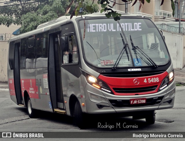 Allibus Transportes 4 5498 na cidade de São Paulo, São Paulo, Brasil, por Rodrigo Moreira Correia. Número da foto: #12841485.