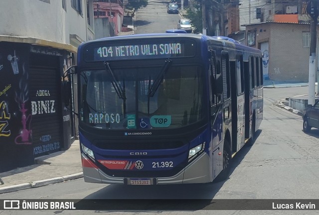 Viação Osasco 21.392 na cidade de Osasco, São Paulo, Brasil, por Lucas Kevin. Número da foto: #12841243.