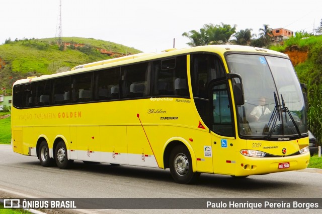 Viação Itapemirim 5059 na cidade de Barra do Piraí, Rio de Janeiro, Brasil, por Paulo Henrique Pereira Borges. Número da foto: #12842247.