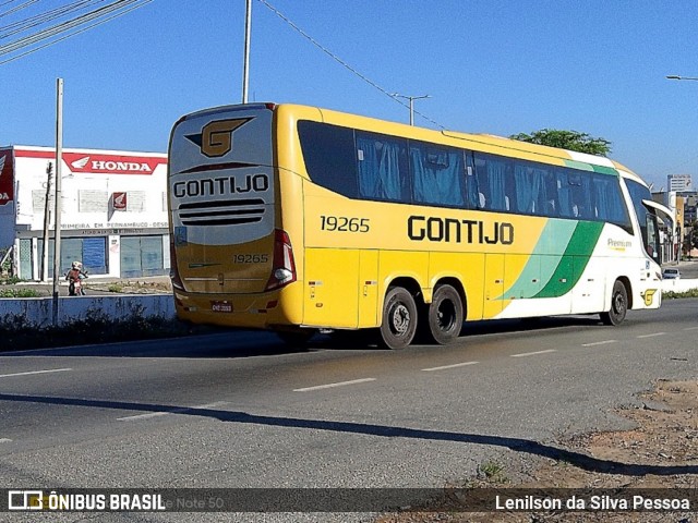 Empresa Gontijo de Transportes 19265 na cidade de Caruaru, Pernambuco, Brasil, por Lenilson da Silva Pessoa. Número da foto: #12841900.