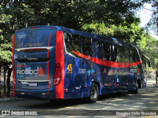 Viação Riodoce 72407 na cidade de São Paulo, São Paulo, Brasil, por Douglas Célio Brandao. Número da foto: #12841817.