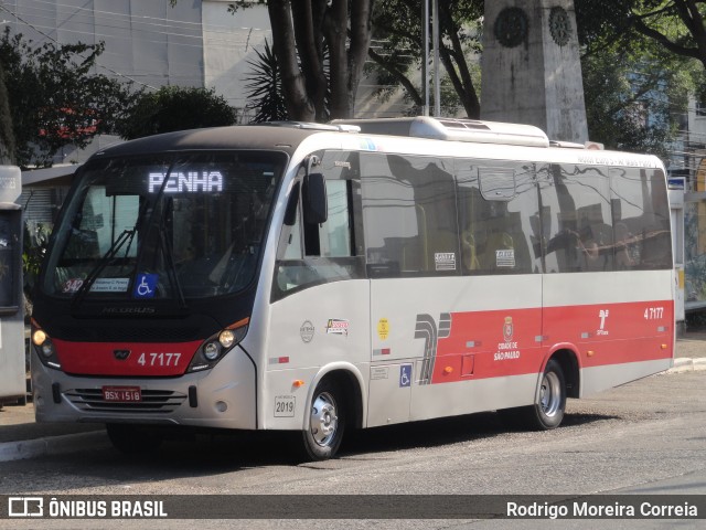 Pêssego Transportes 4 7177 na cidade de São Paulo, São Paulo, Brasil, por Rodrigo Moreira Correia. Número da foto: #12841535.