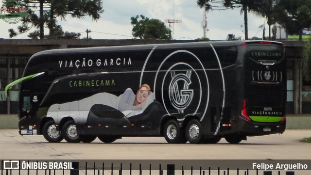 Viação Garcia 86078 na cidade de Curitiba, Paraná, Brasil, por Felipe Arguelho. Número da foto: #12840181.