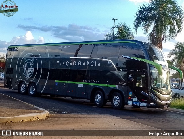 Viação Garcia 96020 na cidade de Campo Grande, Mato Grosso do Sul, Brasil, por Felipe Arguelho. Número da foto: #12841764.