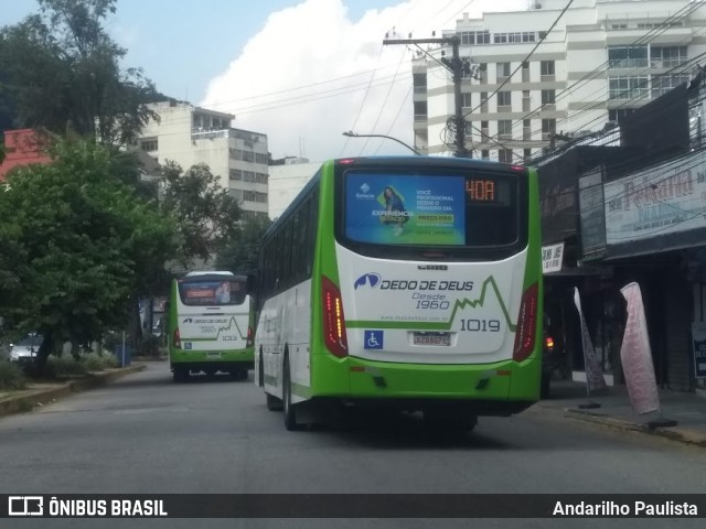 Viação Dedo de Deus 1019 na cidade de Teresópolis, Rio de Janeiro, Brasil, por Andarilho Paulista. Número da foto: #12841073.