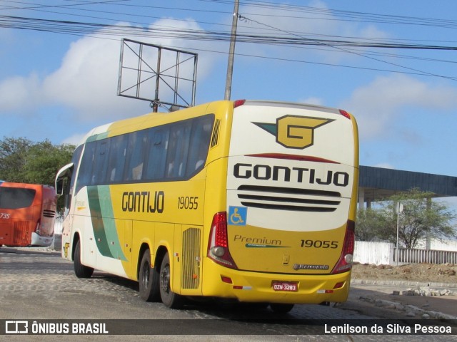 Empresa Gontijo de Transportes 19055 na cidade de Caruaru, Pernambuco, Brasil, por Lenilson da Silva Pessoa. Número da foto: #12841873.