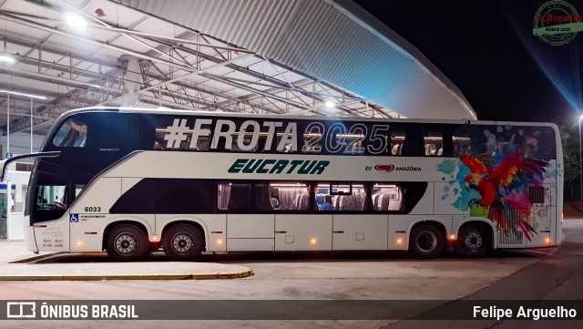 Eucatur - Empresa União Cascavel de Transportes e Turismo 6033 na cidade de Campo Grande, Mato Grosso do Sul, Brasil, por Felipe Arguelho. Número da foto: #12841768.