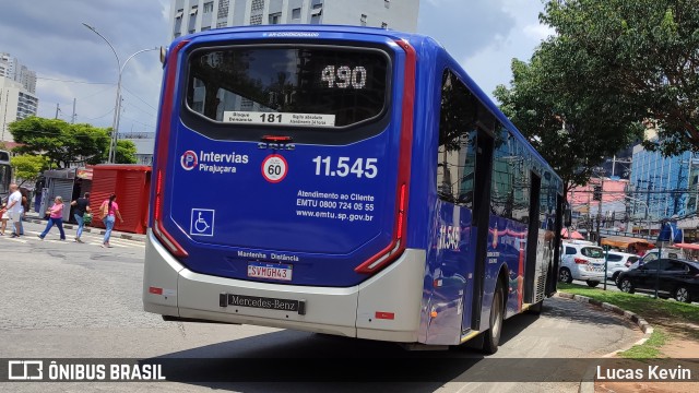 Viação Pirajuçara 11.545 na cidade de Osasco, São Paulo, Brasil, por Lucas Kevin. Número da foto: #12841899.