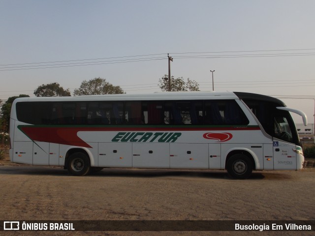 Eucatur - Empresa União Cascavel de Transportes e Turismo 4806 na cidade de Vilhena, Rondônia, Brasil, por Busologia Em Vilhena. Número da foto: #12841723.