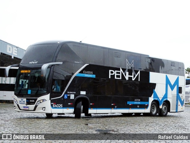 Empresa de Ônibus Nossa Senhora da Penha 64025 na cidade de Balneário Camboriú, Santa Catarina, Brasil, por Rafael Caldas. Número da foto: #12842406.