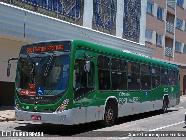 VAP - Viação Alto Petrópolis 4339 na cidade de Porto Alegre, Rio Grande do Sul, Brasil, por André Lourenço de Freitas. Número da foto: #12840807.