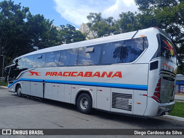 Viação Piracicabana 13023 na cidade de São Paulo, São Paulo, Brasil, por Diego Cardoso da Silva. Número da foto: #12841677.