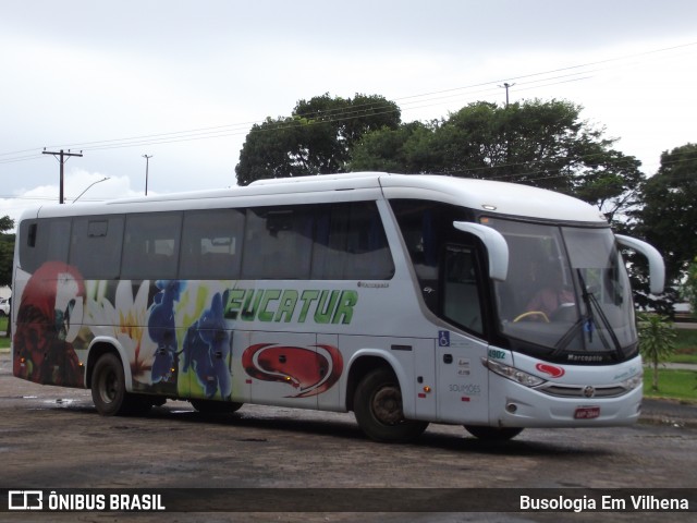 Eucatur - Empresa União Cascavel de Transportes e Turismo 4902 na cidade de Vilhena, Rondônia, Brasil, por Busologia Em Vilhena. Número da foto: #12841753.