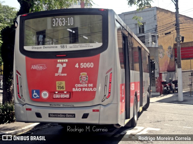 Allibus Transportes 4 5060 na cidade de São Paulo, São Paulo, Brasil, por Rodrigo Moreira Correia. Número da foto: #12841319.