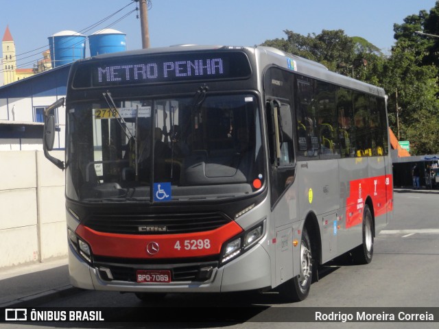 Allibus Transportes 4 5298 na cidade de São Paulo, São Paulo, Brasil, por Rodrigo Moreira Correia. Número da foto: #12841250.