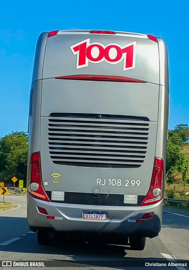 Auto Viação 1001 RJ 108.299 na cidade de Tanguá, Rio de Janeiro, Brasil, por Christiano Albernaz. Número da foto: #12841393.