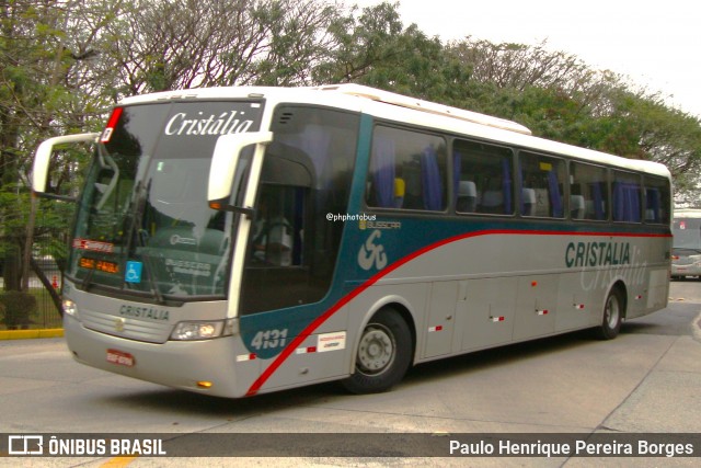 Expresso Cristália 4131 na cidade de São Paulo, São Paulo, Brasil, por Paulo Henrique Pereira Borges. Número da foto: #12842224.