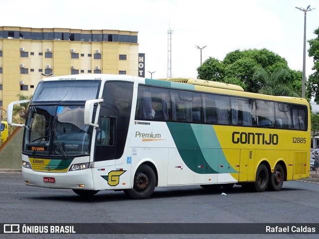 Empresa Gontijo de Transportes 12885 na cidade de Uberaba, Minas Gerais, Brasil, por Rafael Caldas. Número da foto: #12842384.
