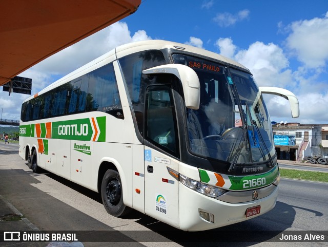 Empresa Gontijo de Transportes 21660 na cidade de Goiana, Pernambuco, Brasil, por Jonas Alves. Número da foto: #12839964.