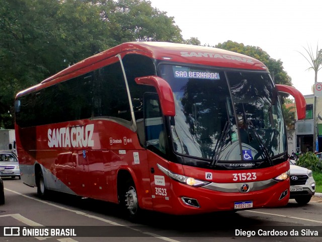 Viação Santa Cruz 31523 na cidade de São Paulo, São Paulo, Brasil, por Diego Cardoso da Silva. Número da foto: #12841477.