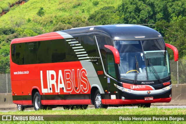Lirabus 12099 na cidade de Aparecida, São Paulo, Brasil, por Paulo Henrique Pereira Borges. Número da foto: #12842236.