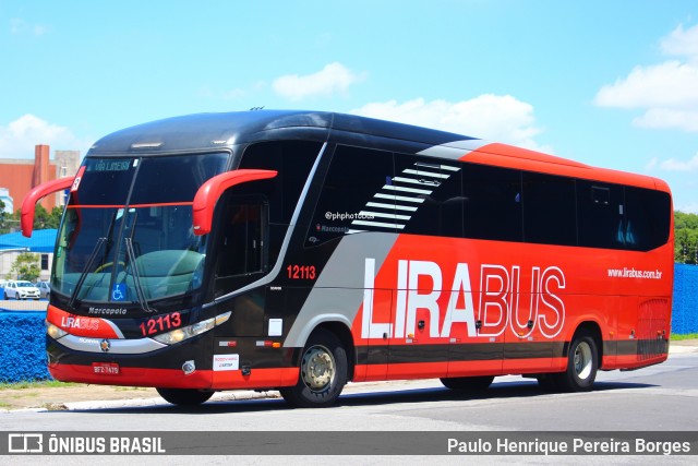 Lirabus 12113 na cidade de São Paulo, São Paulo, Brasil, por Paulo Henrique Pereira Borges. Número da foto: #12842244.