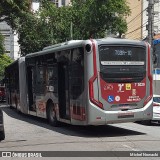 Viação Metrópole Paulista - Zona Sul 7 3020 na cidade de São Paulo, São Paulo, Brasil, por Michel Nowacki. Número da foto: #:id.