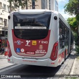 Viação Gatusa Transportes Urbanos 7 6143 na cidade de São Paulo, São Paulo, Brasil, por Michel Nowacki. Número da foto: #:id.