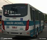 Viação Jacareí 2187 na cidade de Guararema, São Paulo, Brasil, por Luiz Henrique. Número da foto: #:id.