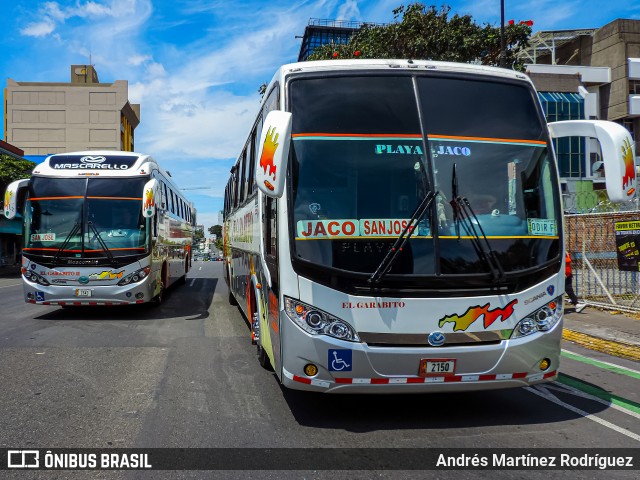 Transportes Jacó EL GARABITO na cidade de Catedral, San José, San José, Costa Rica, por Andrés Martínez Rodríguez. Número da foto: #12842525.