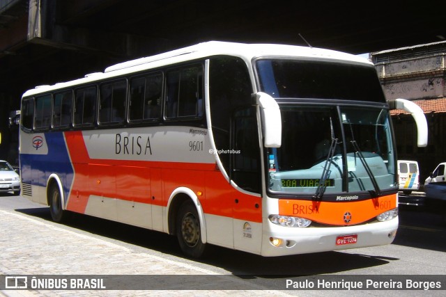 Brisa Ônibus 9601 na cidade de Rio de Janeiro, Rio de Janeiro, Brasil, por Paulo Henrique Pereira Borges. Número da foto: #12843323.