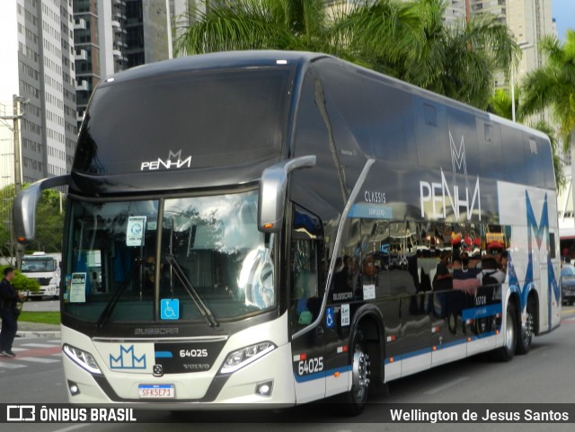 Empresa de Ônibus Nossa Senhora da Penha 64025 na cidade de Barueri, São Paulo, Brasil, por Wellington de Jesus Santos. Número da foto: #12844761.