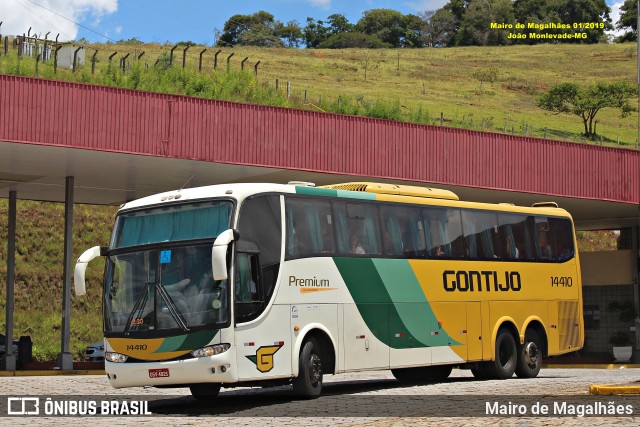 Empresa Gontijo de Transportes 14410 na cidade de João Monlevade, Minas Gerais, Brasil, por Mairo de Magalhães. Número da foto: #12843215.