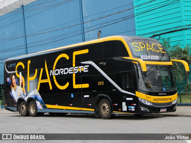 Expresso Nordeste 5970 na cidade de São Paulo, São Paulo, Brasil, por João Victor. Número da foto: #12844685.
