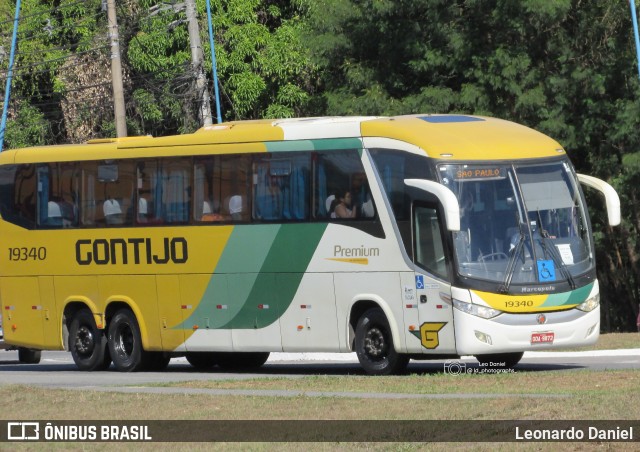 Empresa Gontijo de Transportes 19340 na cidade de Resende, Rio de Janeiro, Brasil, por Leonardo Daniel. Número da foto: #12844092.